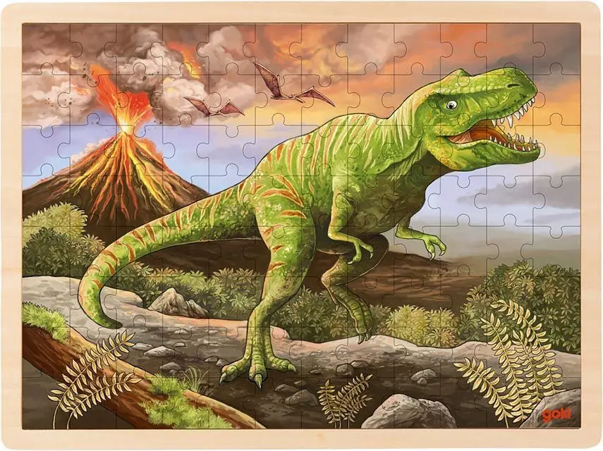 Cover: 4013594573894 | Einlegepuzzle T-Rex | goki | Spiel | Folie | 57389 | 2022