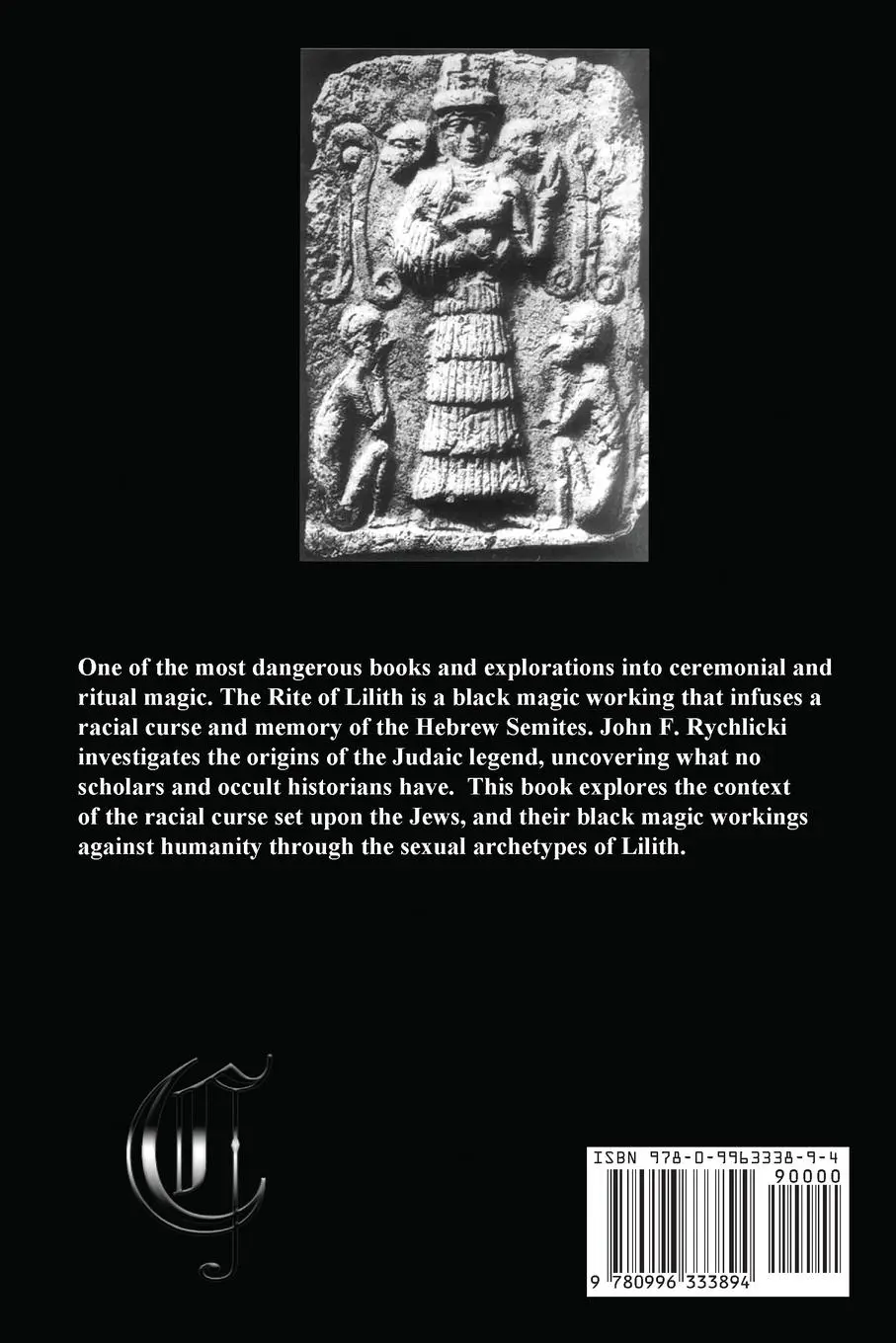 Rückseite: 9780996333894 | Rite of Lilith | John F Rychlicki III | Taschenbuch | Englisch | 2018
