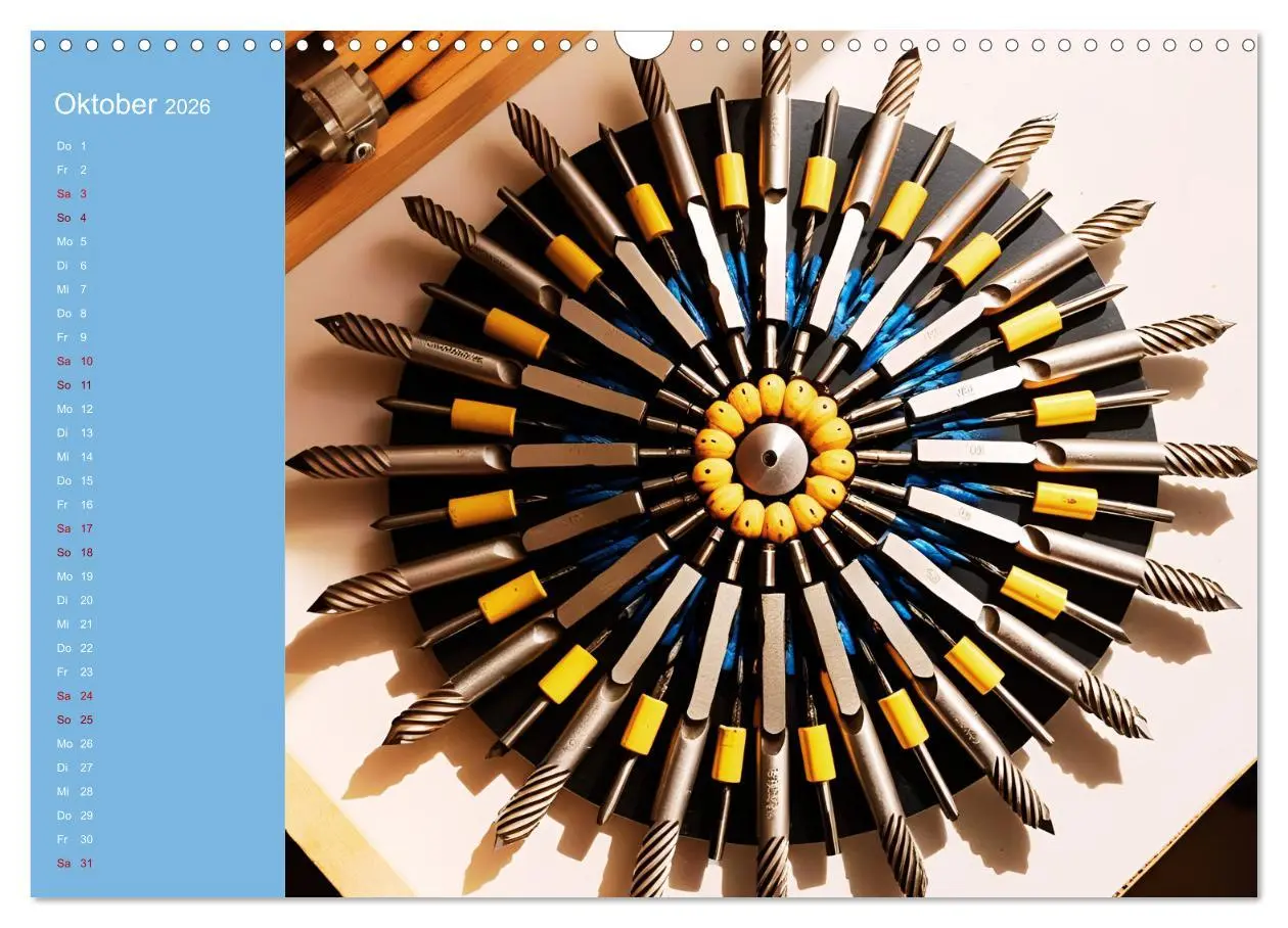 Bild: 9783457303894 | Werkzeug-Magie (Wandkalender 2026 DIN A3 quer), CALVENDO...