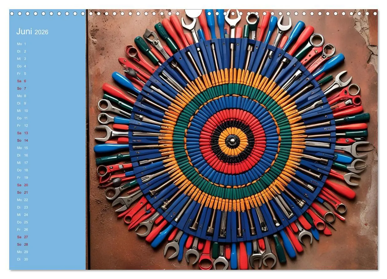 Bild: 9783457303894 | Werkzeug-Magie (Wandkalender 2026 DIN A3 quer), CALVENDO...