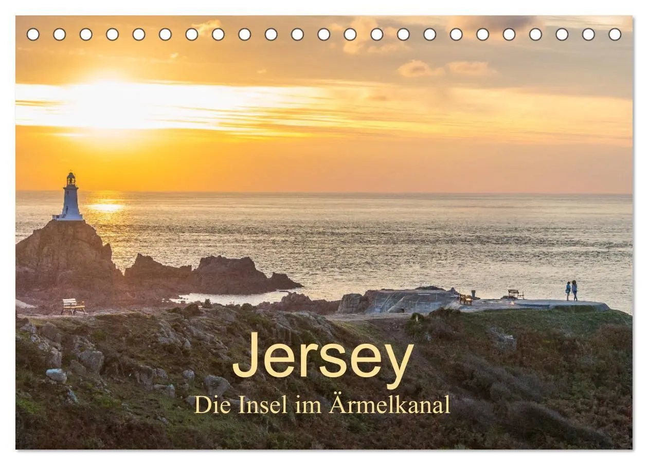 Cover: 9783457853894 | Jersey - Die Insel im Ärmelkanal (Tischkalender 2026 DIN A5 quer),...