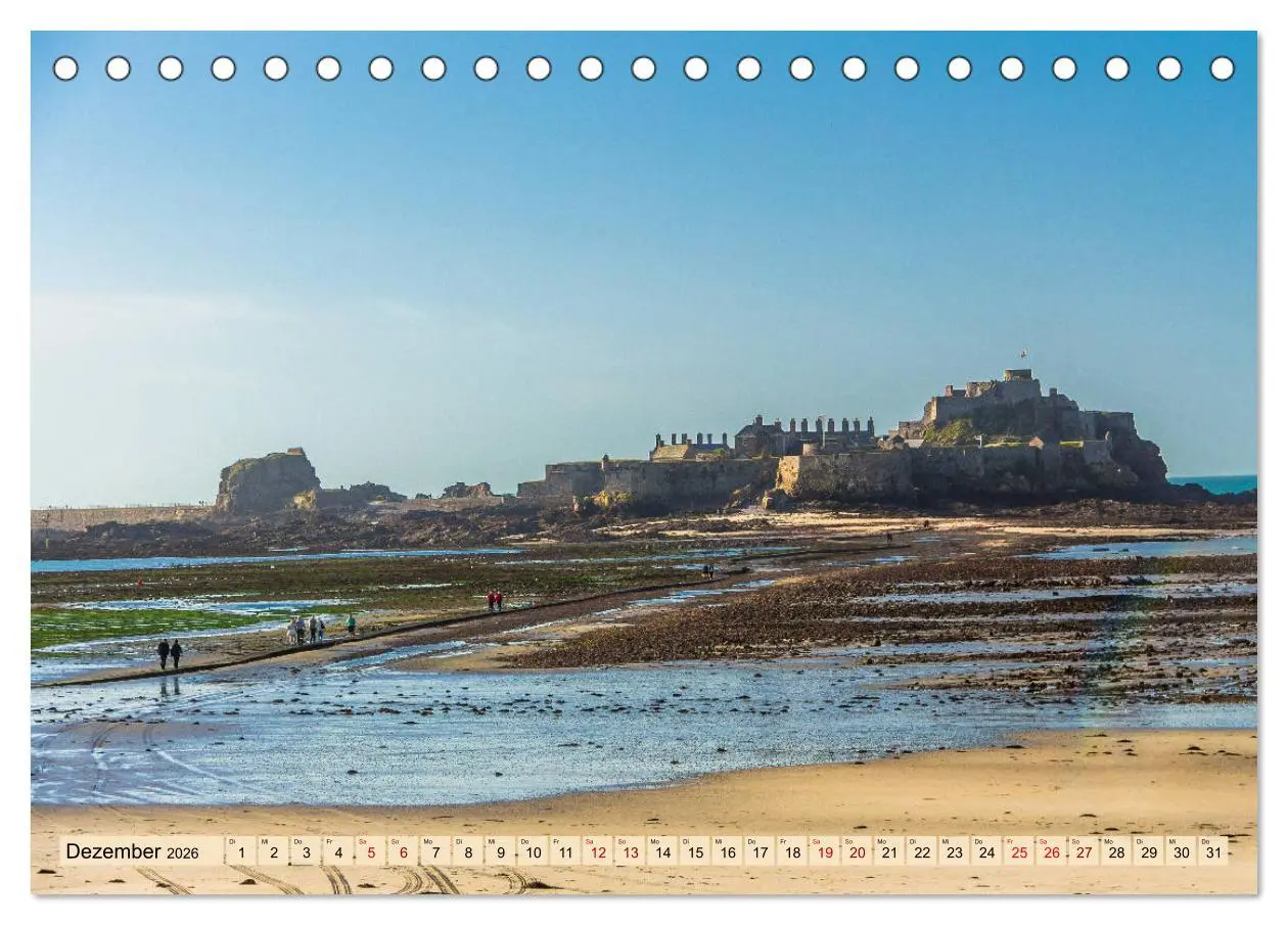 Bild: 9783457853894 | Jersey - Die Insel im Ärmelkanal (Tischkalender 2026 DIN A5 quer),...