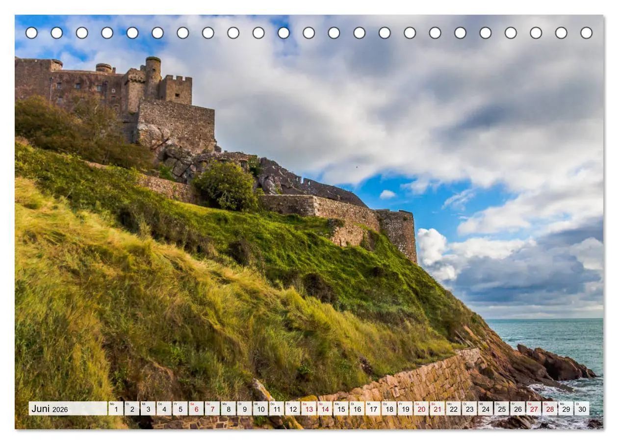 Bild: 9783457853894 | Jersey - Die Insel im Ärmelkanal (Tischkalender 2026 DIN A5 quer),...