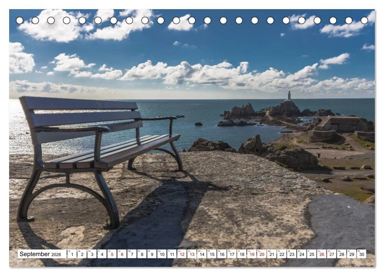Bild: 9783457853894 | Jersey - Die Insel im Ärmelkanal (Tischkalender 2026 DIN A5 quer),...