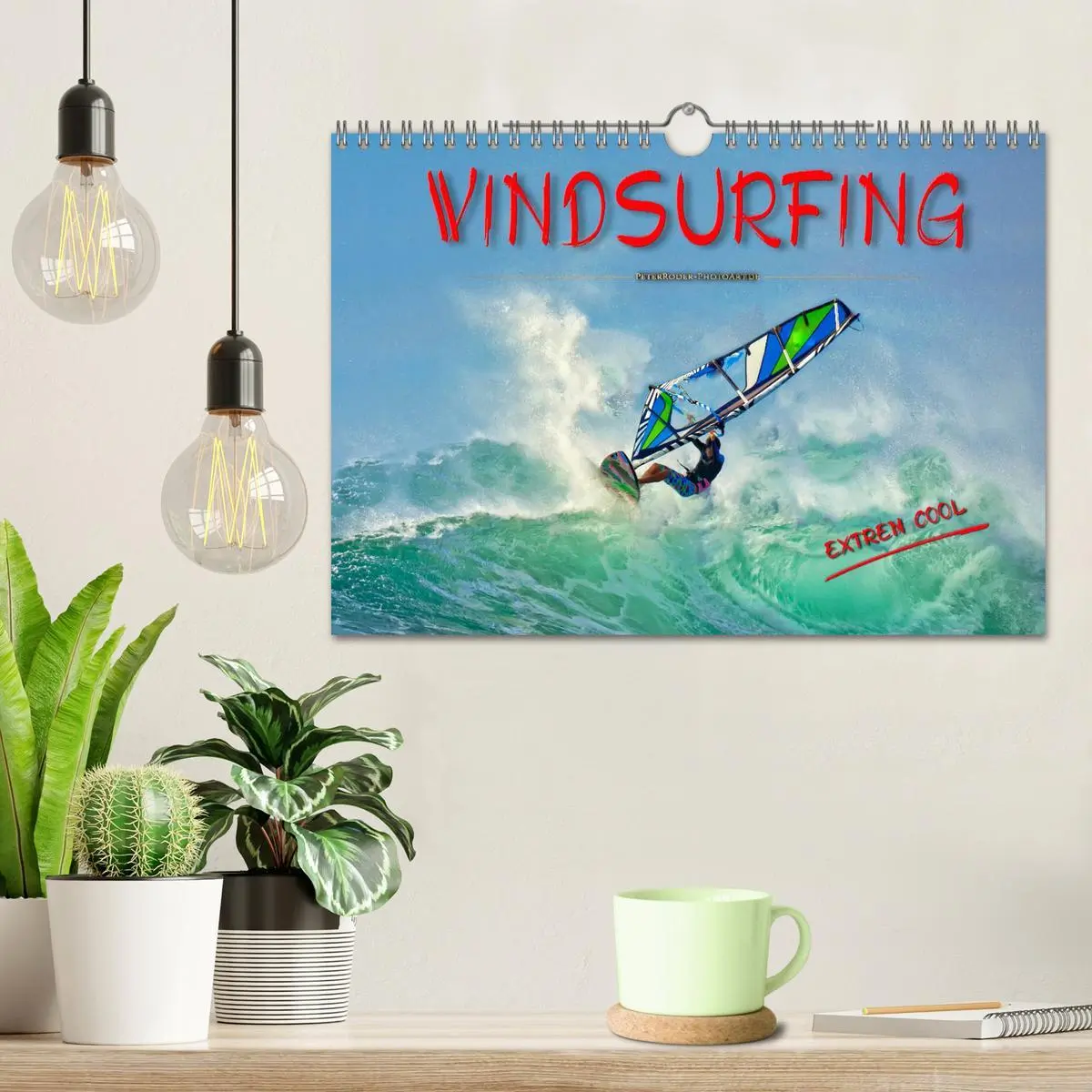 Bild: 9783457923894 | Windsurfing - extrem cool (Wandkalender 2026 DIN A4 quer), CALVENDO...