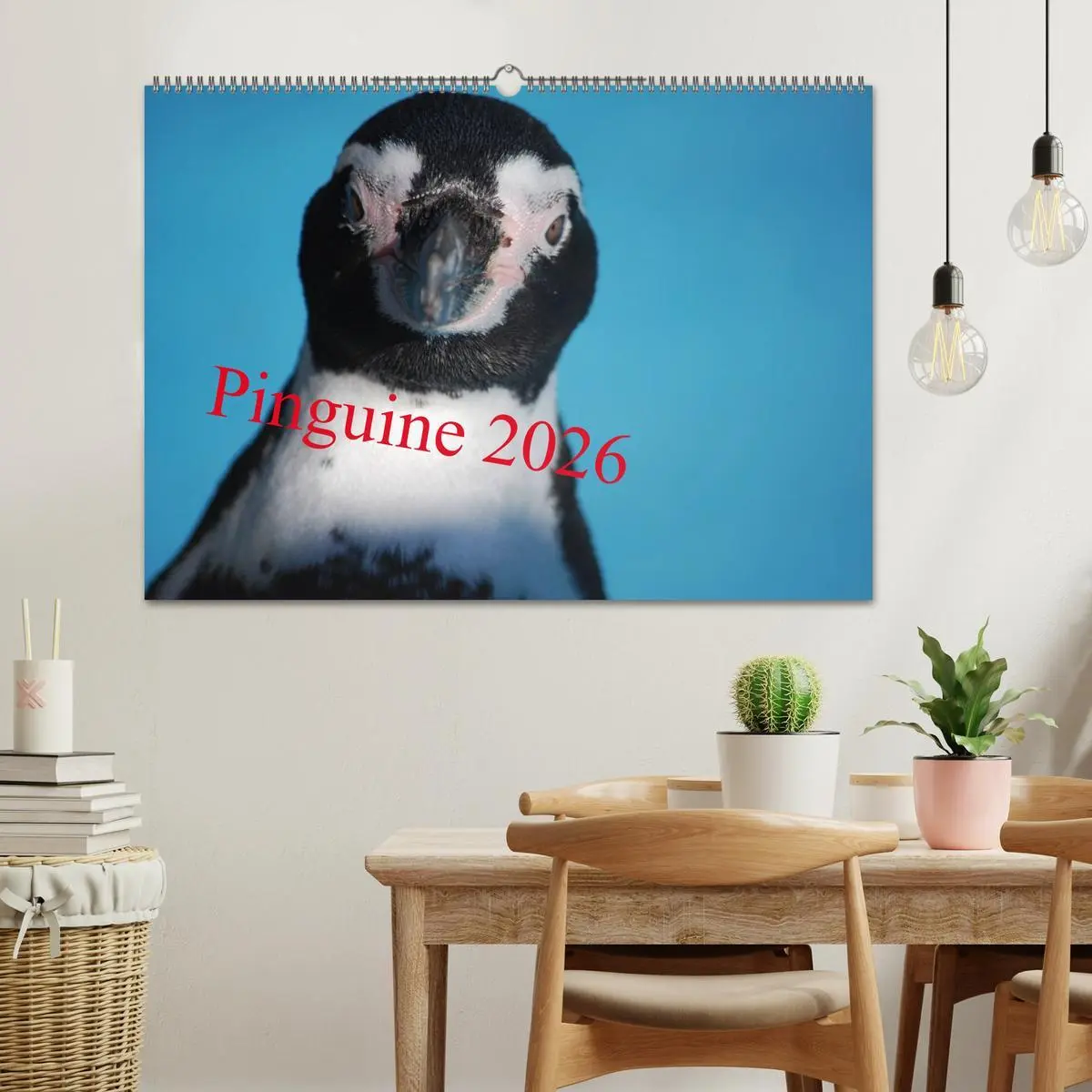 Bild: 9783516183894 | Pinguine 2026 (Wandkalender 2026 DIN A2 quer), CALVENDO Monatskalender