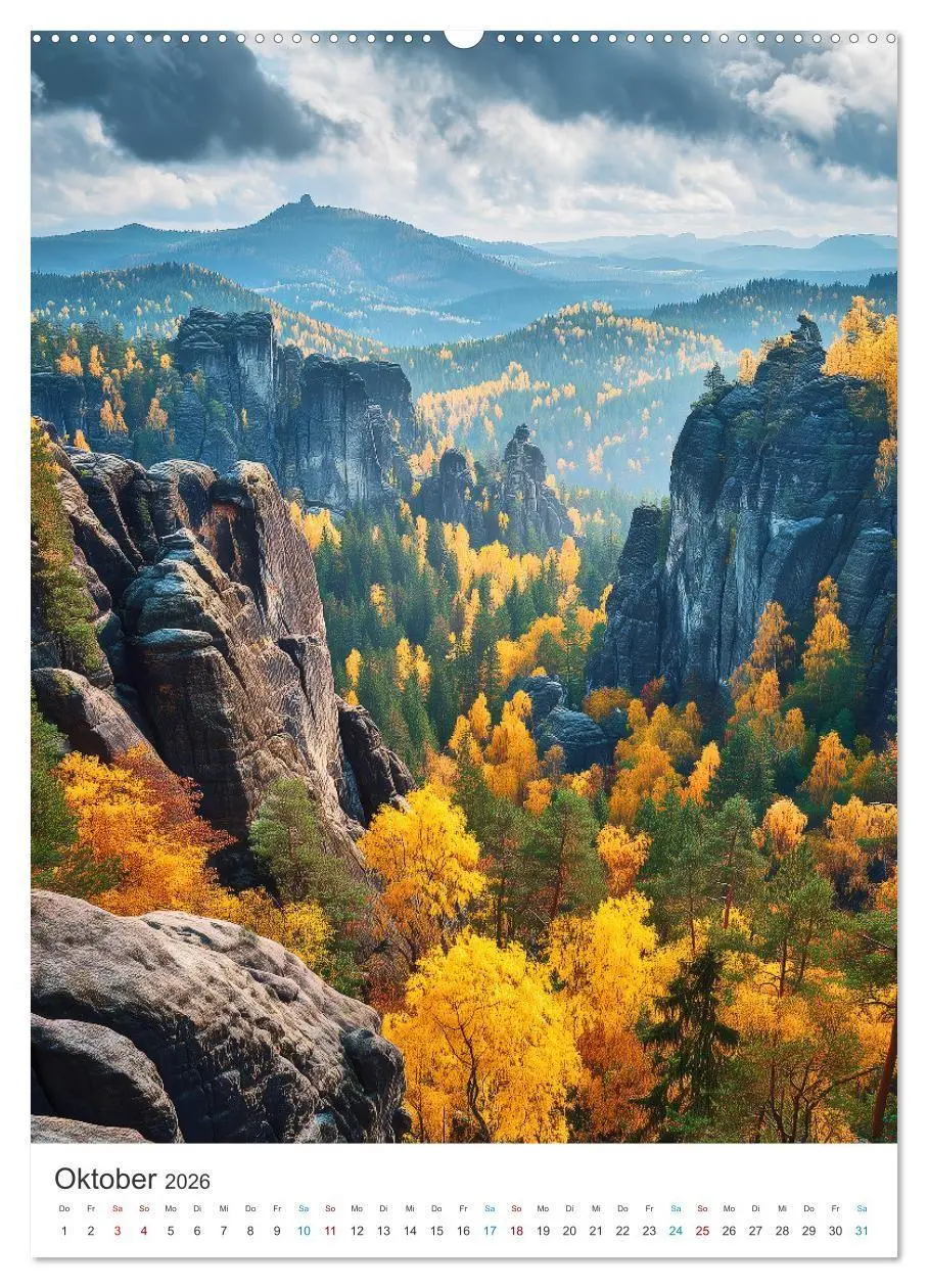 Bild: 9783516703894 | Earth's Beauty (hochwertiger Premium Wandkalender 2026 DIN A2...