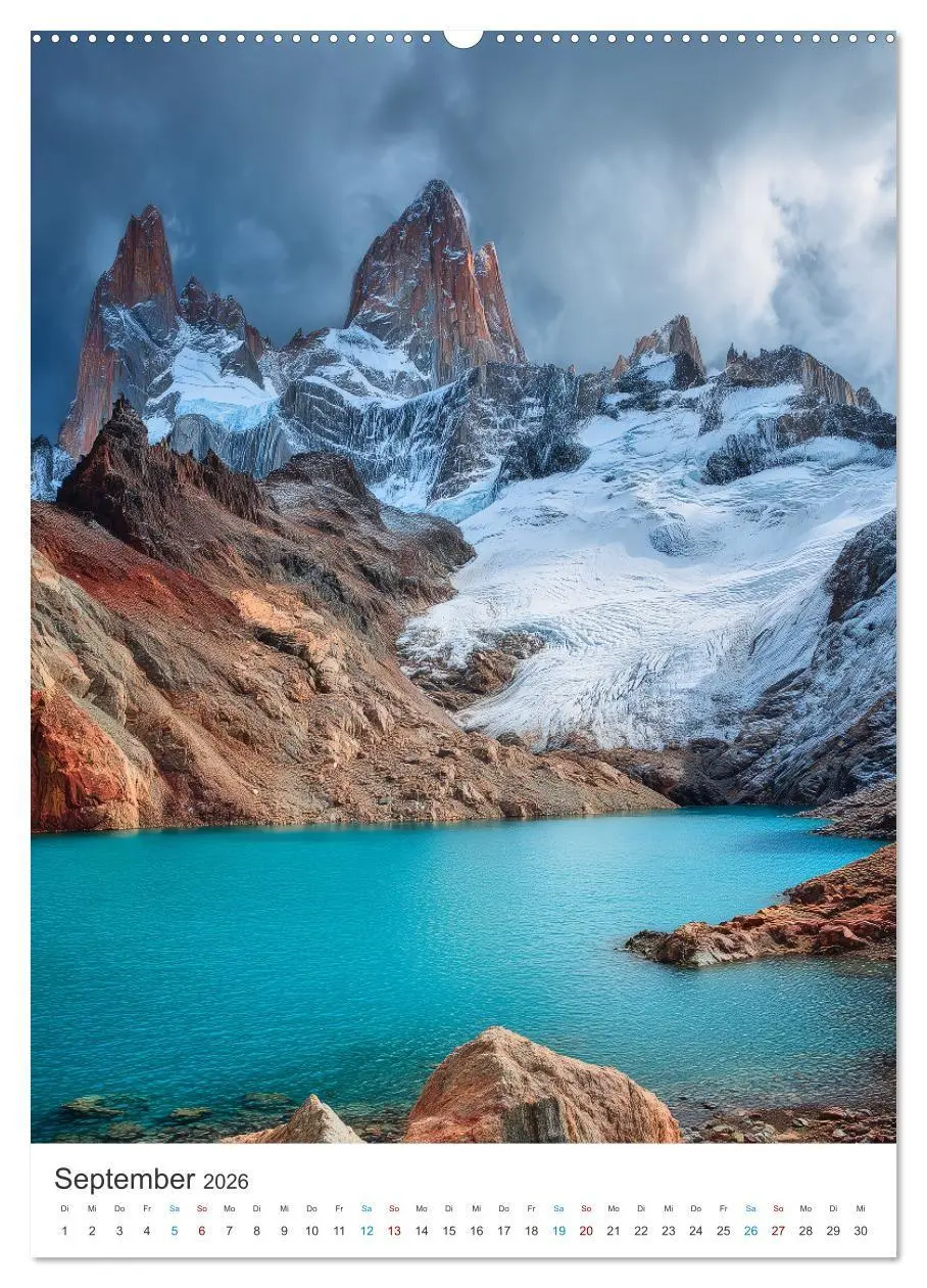 Bild: 9783516703894 | Earth's Beauty (hochwertiger Premium Wandkalender 2026 DIN A2...