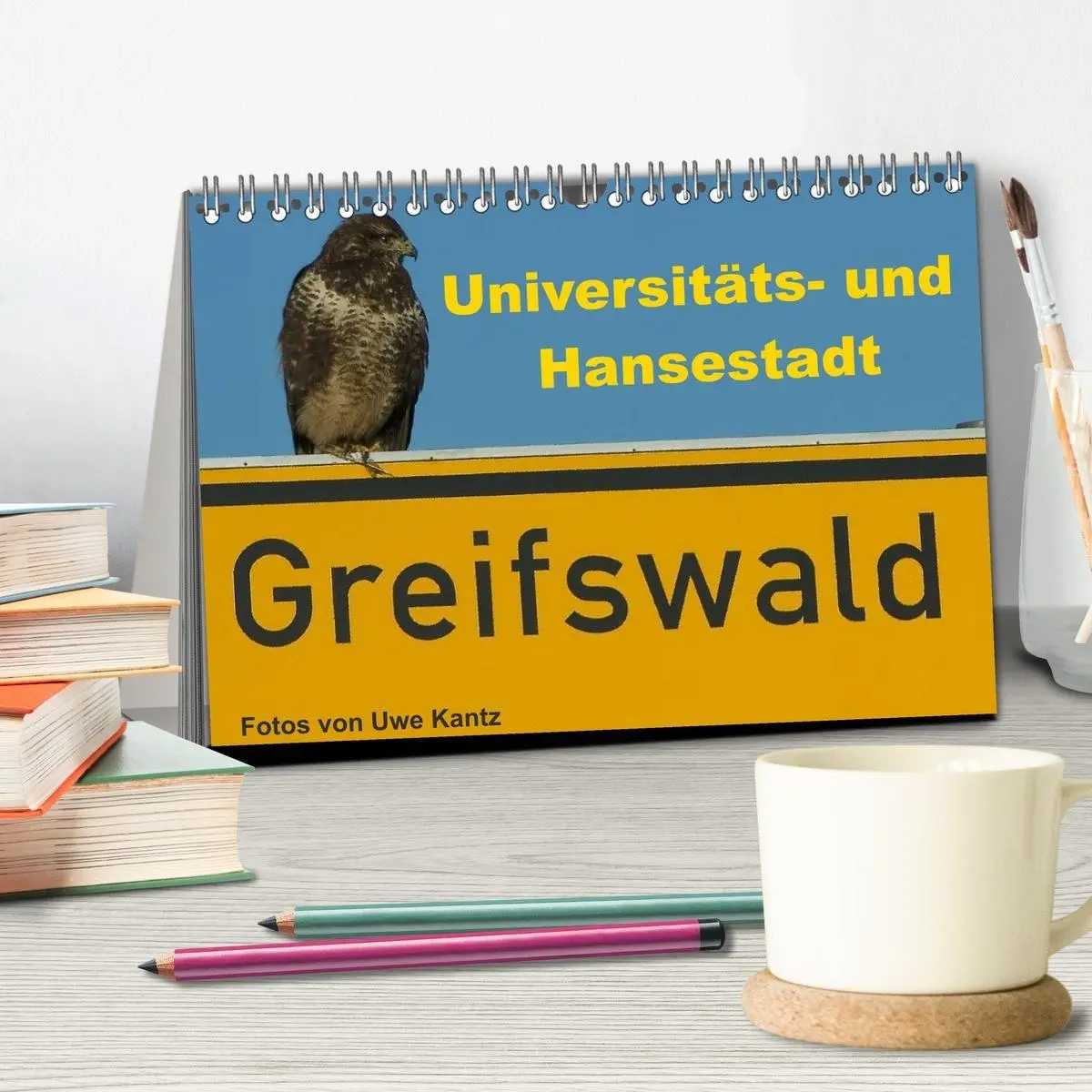 Bild: 9783594093894 | Univeritäts- und Hansestadt Greifswald (Tischkalender 2027 DIN A5...