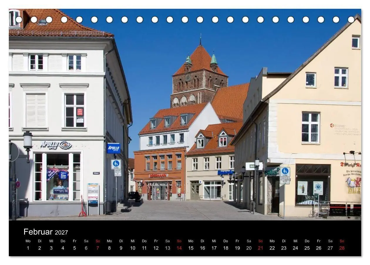 Bild: 9783594093894 | Univeritäts- und Hansestadt Greifswald (Tischkalender 2027 DIN A5...