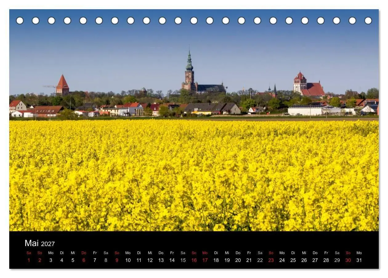 Bild: 9783594093894 | Univeritäts- und Hansestadt Greifswald (Tischkalender 2027 DIN A5...