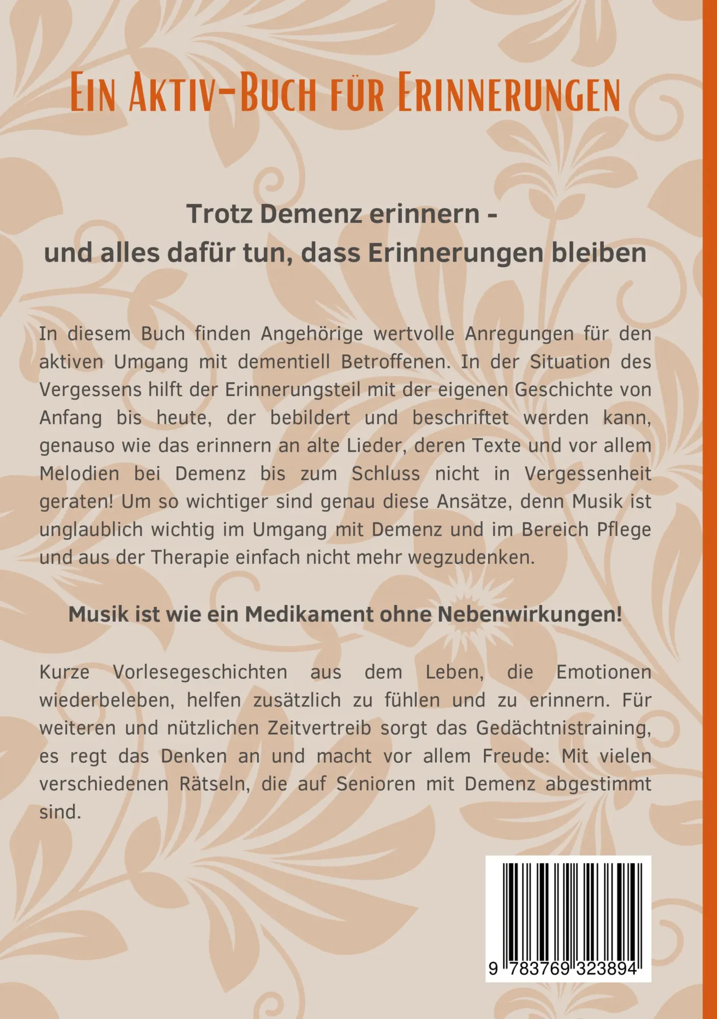 Rückseite: 9783769323894 | Das bin ich - und ich erkenne mich - Ringbuch | Claudia Groß | Buch