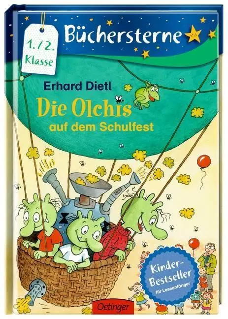Cover: 9783789123894 | Die Olchis auf dem Schulfest | Büchersterne. 1./2. Klasse | Dietl