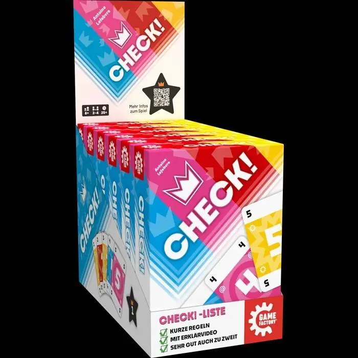 Bild: 7640142763994 | GAME FACTORY - Check! (d) | Spiel | In Karton | 646034 | Deutsch