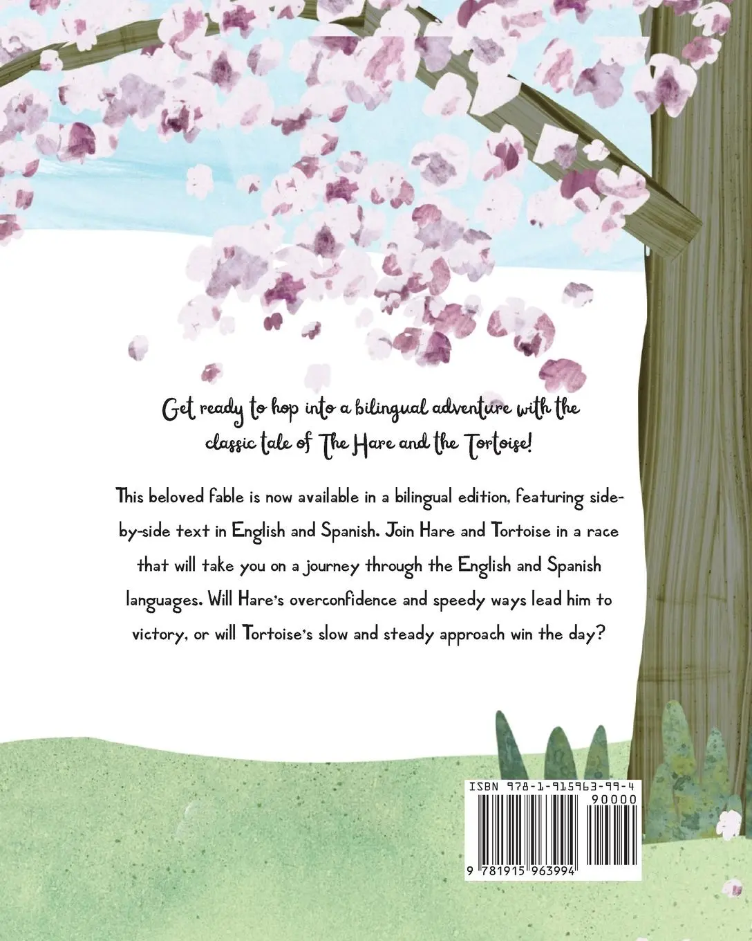 Rückseite: 9781915963994 | The Hare and the Tortoise / La Libre y la Tortuga | Taschenbuch | 2023