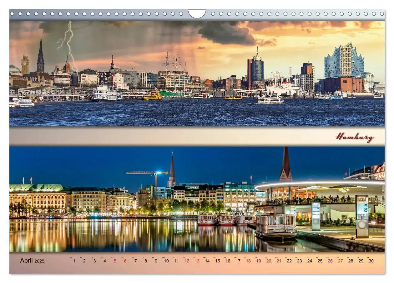 Bild: 9783435133994 | Faszinierende Städte in Deutschland - Panoramen (Wandkalender 2025...