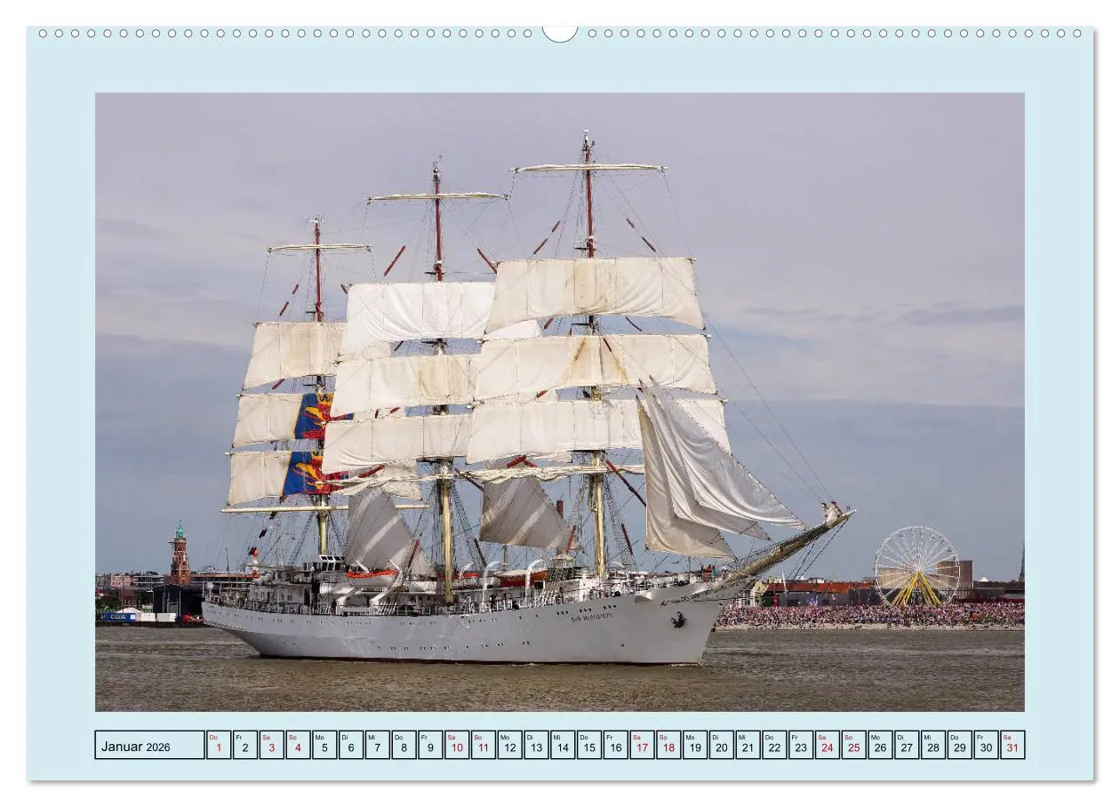 Bild: 9783457773994 | Segelschulschiffe aus aller Welt (Wandkalender 2026 DIN A2 quer),...