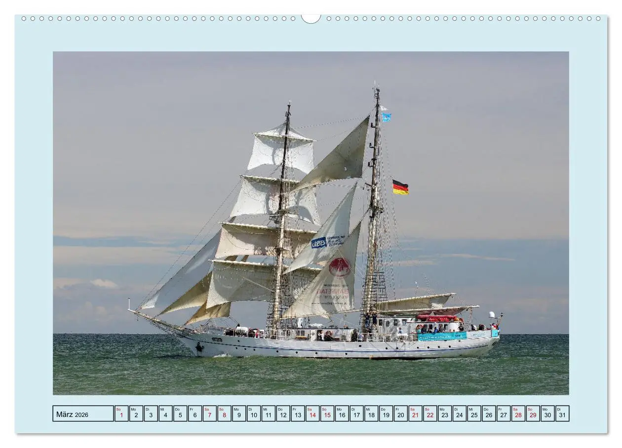 Bild: 9783457773994 | Segelschulschiffe aus aller Welt (Wandkalender 2026 DIN A2 quer),...