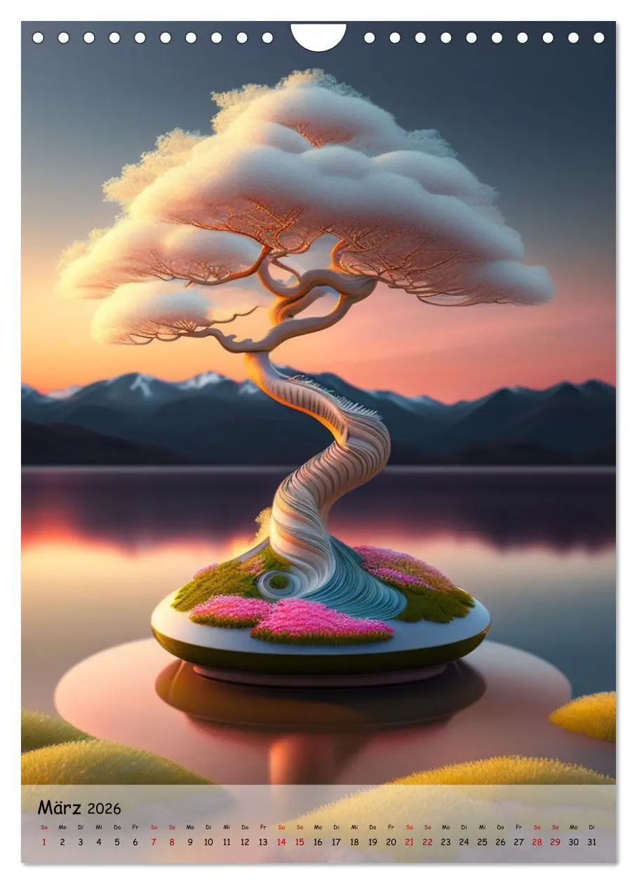 Bild: 9783516313994 | Bonsai Kunstwerke (Wandkalender 2026 DIN A4 hoch), CALVENDO...
