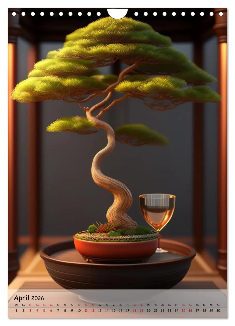 Bild: 9783516313994 | Bonsai Kunstwerke (Wandkalender 2026 DIN A4 hoch), CALVENDO...