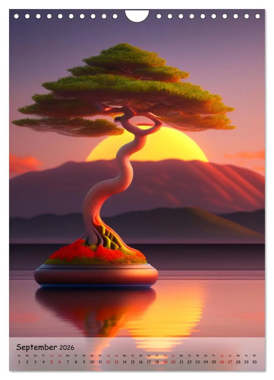 Bild: 9783516313994 | Bonsai Kunstwerke (Wandkalender 2026 DIN A4 hoch), CALVENDO...