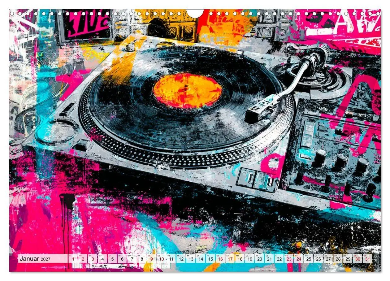Bild: 9783516793994 | City Beats - Graffiti Dreams (Wandkalender 2027 DIN A3 quer),...