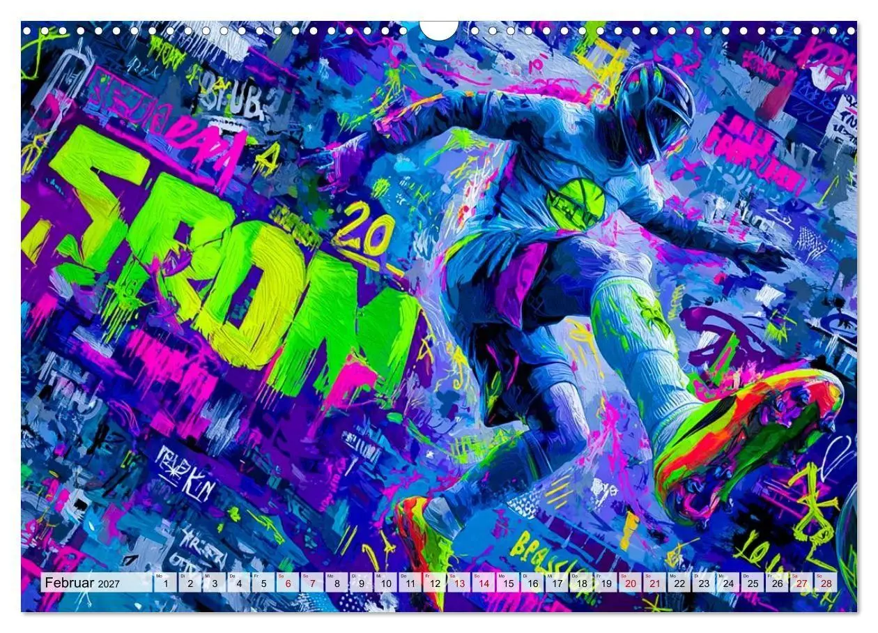 Bild: 9783516793994 | City Beats - Graffiti Dreams (Wandkalender 2027 DIN A3 quer),...