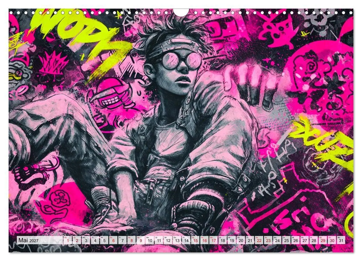 Bild: 9783516793994 | City Beats - Graffiti Dreams (Wandkalender 2027 DIN A3 quer),...