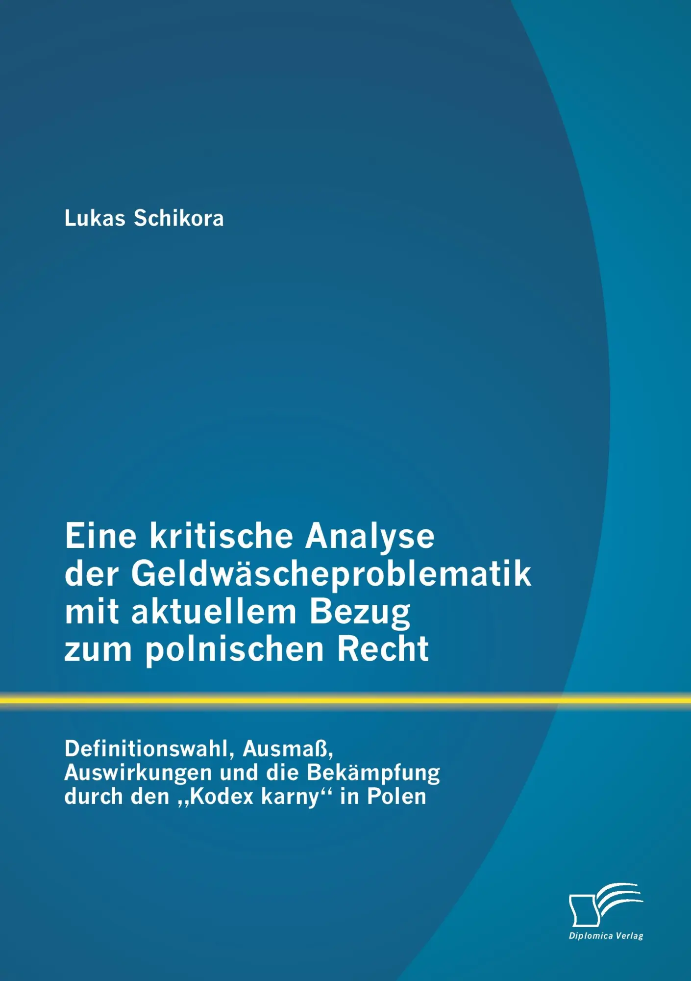 Cover: 9783842883994 | Eine kritische Analyse der Geldwäscheproblematik mit aktuellem...