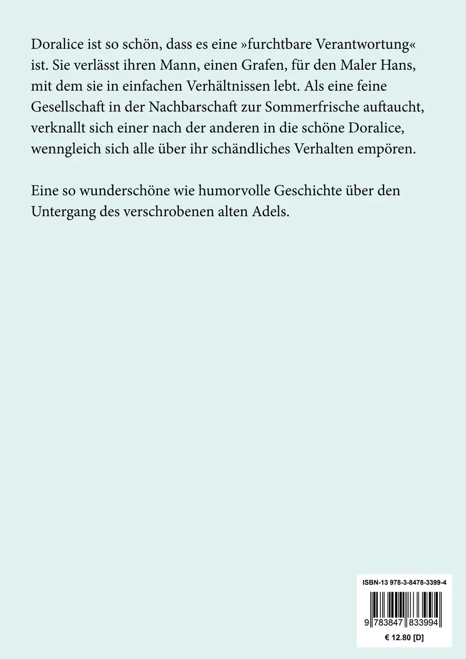 Rückseite: 9783847833994 | Wellen (Großdruck) | Eduard Von Keyserling | Taschenbuch | Paperback