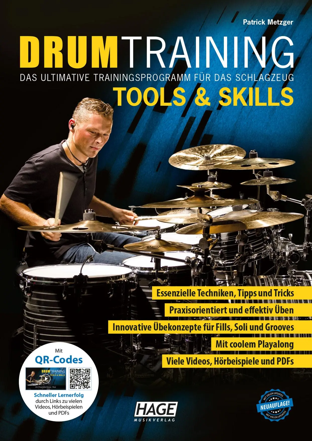 Cover: 9783866263994 | Drum Training Tools &amp; Skills (mit Daten-DVD) | Patrick Metzger | Buch