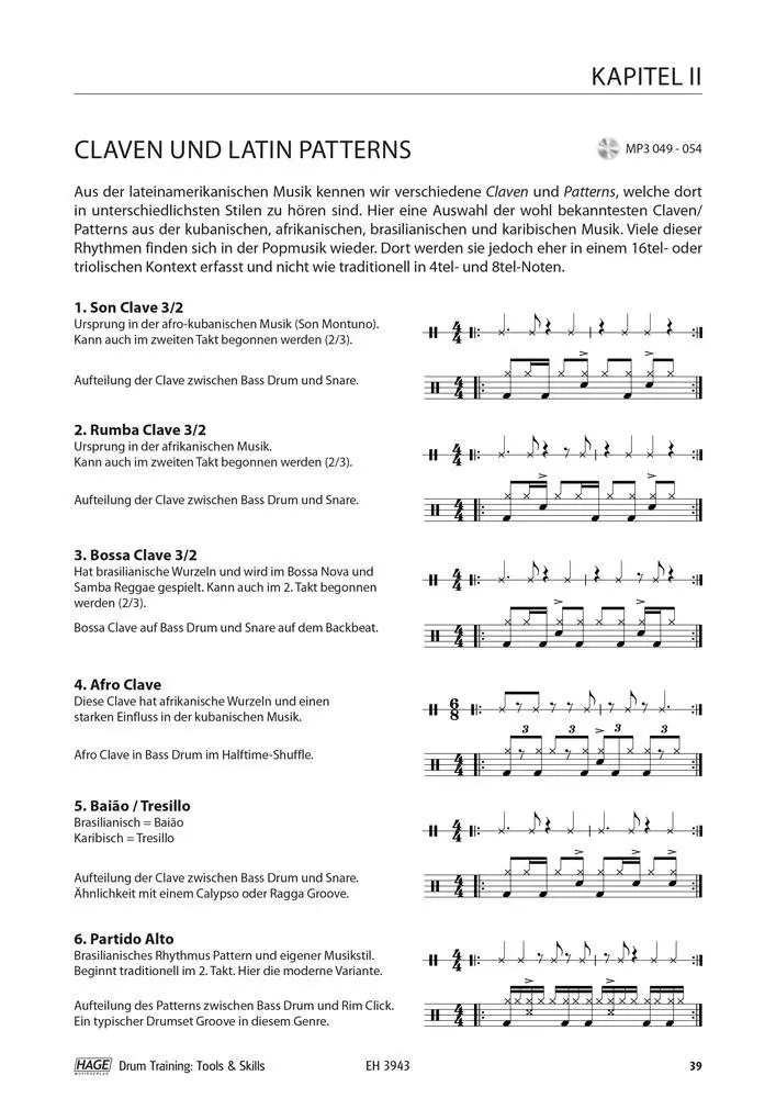 Bild: 9783866263994 | Drum Training Tools &amp; Skills (mit Daten-DVD) | Patrick Metzger | Buch