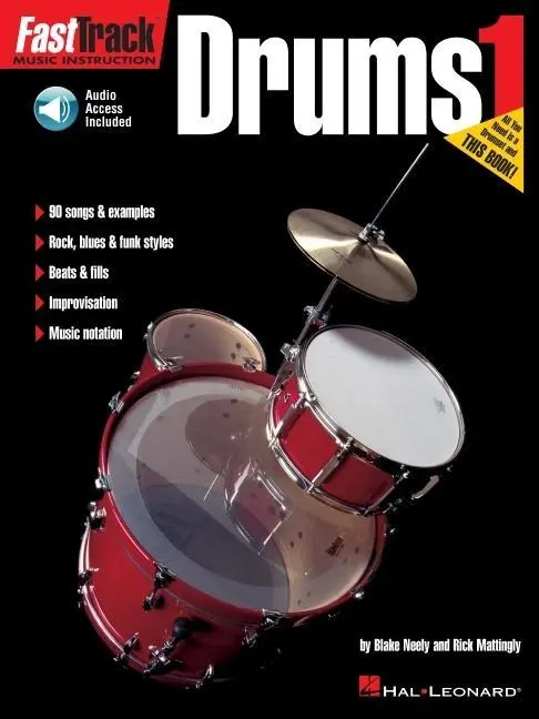 Cover: 9780793574094 | Fasttrack Drums Method - Book 1 Book/Online Audio | Neely (u. a.)