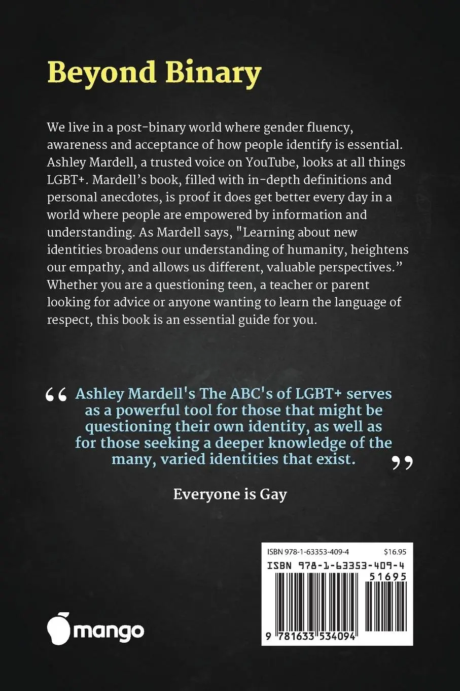 Rückseite: 9781633534094 | The Abc's of Lgbt+ | Ash Hardell | Taschenbuch | Englisch | 2016