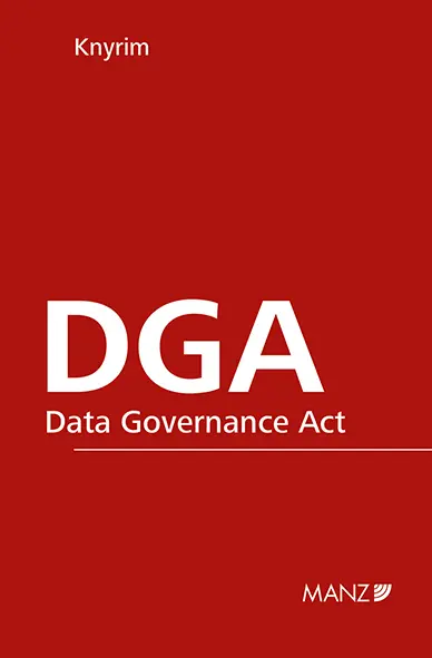 Cover: 9783214254094 | DGA - Data Governance Act | Rainer Knyrim | Taschenbuch | Deutsch