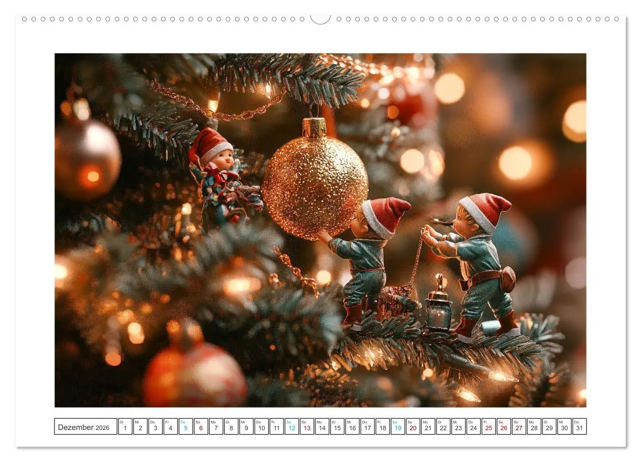 Bild: 9783457284094 | Zauberhafte Miniaturwelt (hochwertiger Premium Wandkalender 2026...