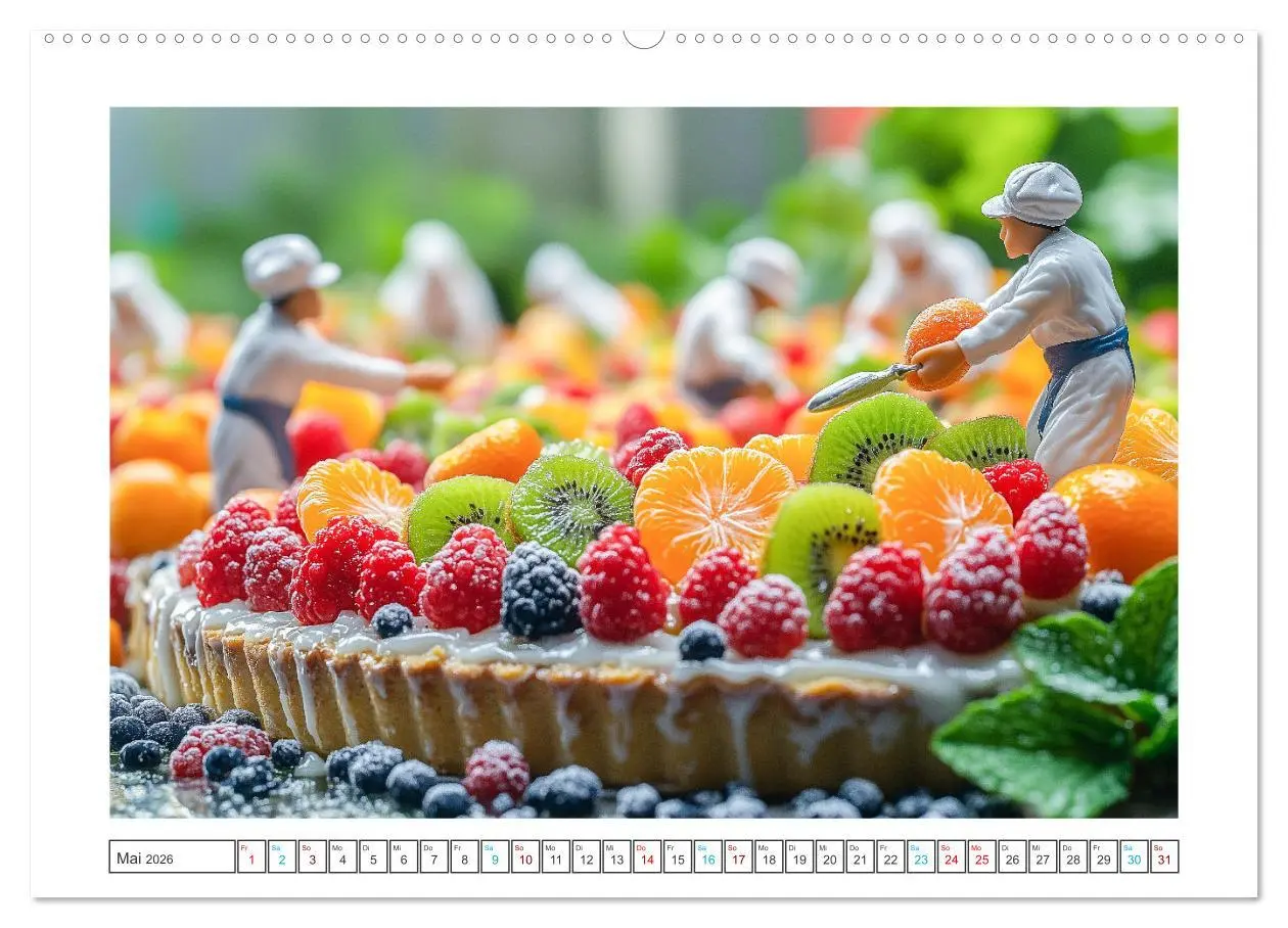 Bild: 9783457284094 | Zauberhafte Miniaturwelt (hochwertiger Premium Wandkalender 2026...