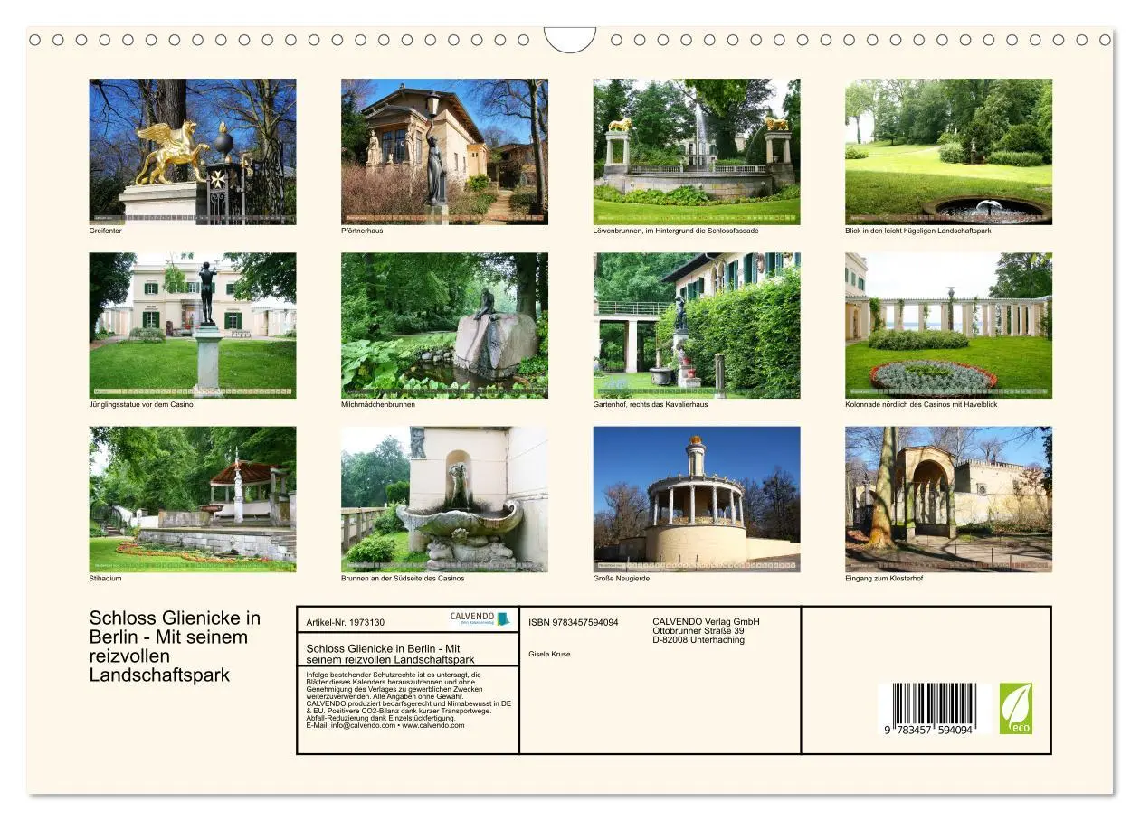 Bild: 9783457594094 | Schloss Glienicke in Berlin - Mit seinem reizvollen Landschaftspark...