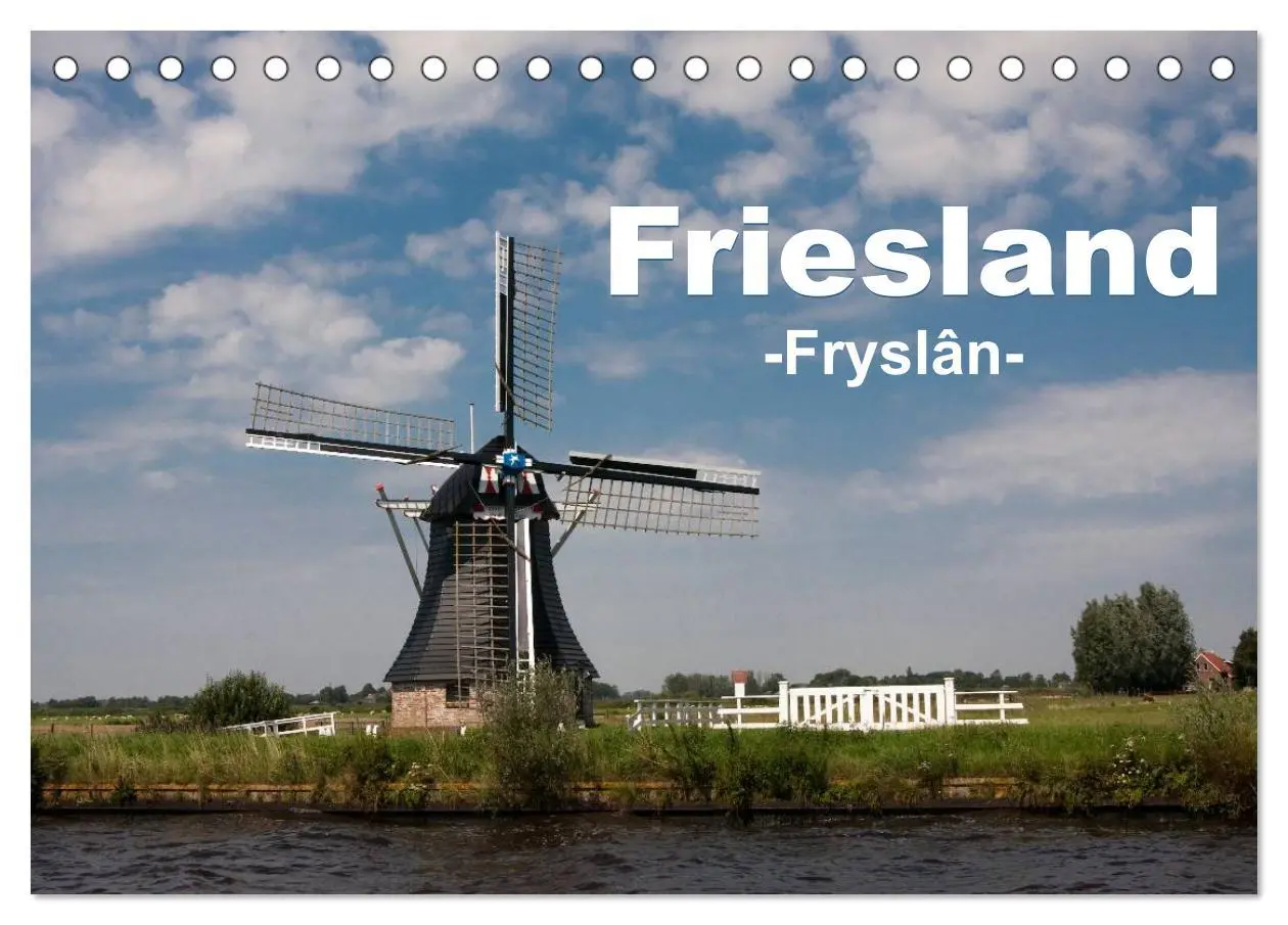 Cover: 9783457974094 | Friesland - Fryslan (Tischkalender 2026 DIN A5 quer), CALVENDO...