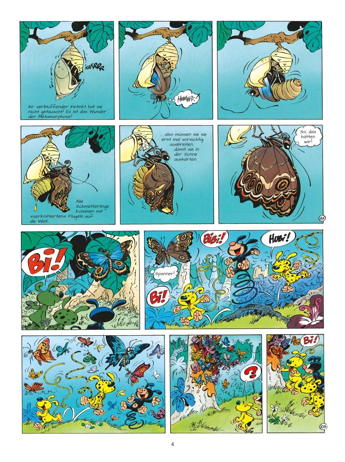 Bild: 9783551784094 | Marsupilami 24: Die Schmetterlingsjäger | Yann (u. a.) | Taschenbuch