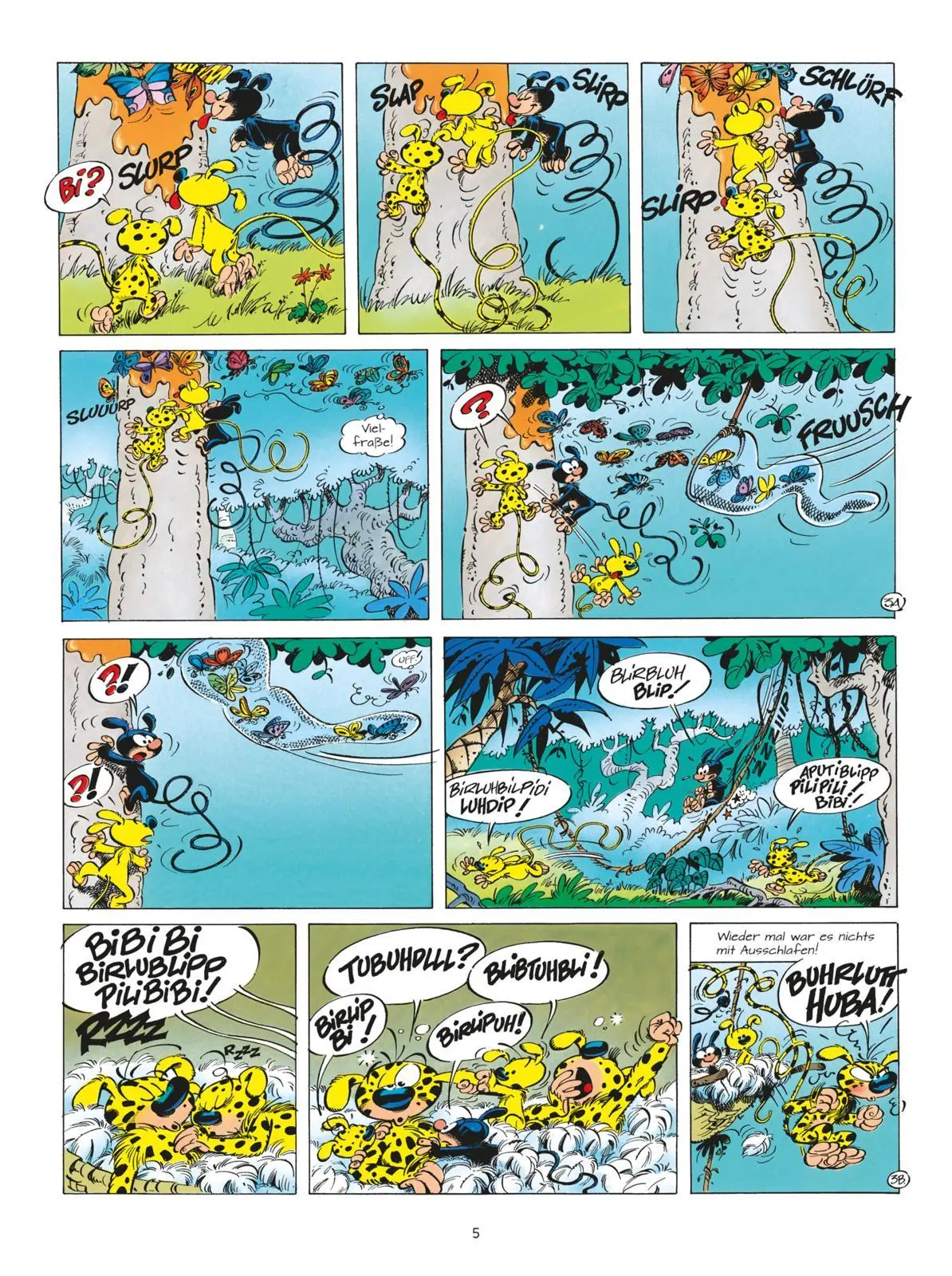Bild: 9783551784094 | Marsupilami 24: Die Schmetterlingsjäger | Yann (u. a.) | Taschenbuch