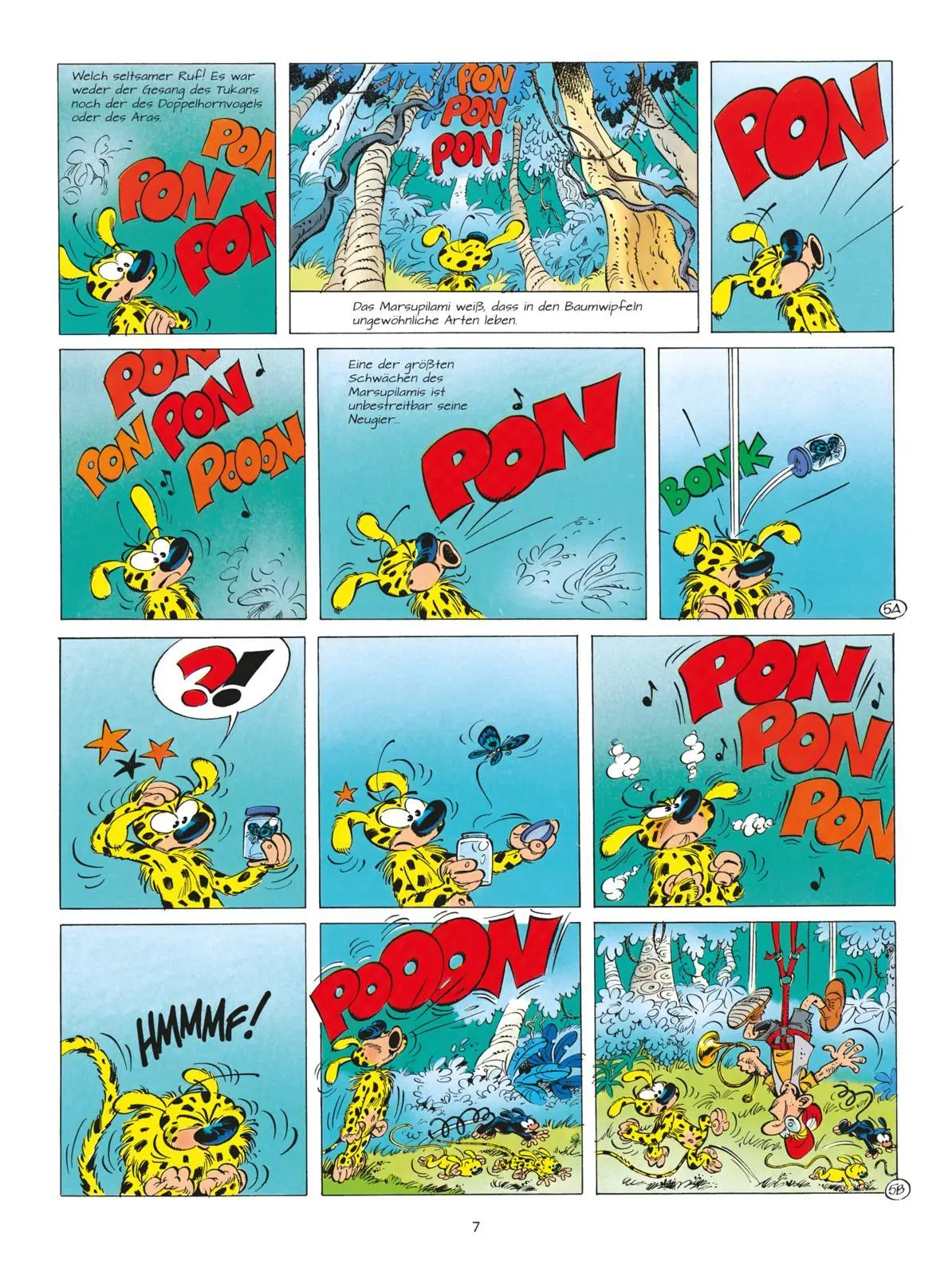 Bild: 9783551784094 | Marsupilami 24: Die Schmetterlingsjäger | Yann (u. a.) | Taschenbuch