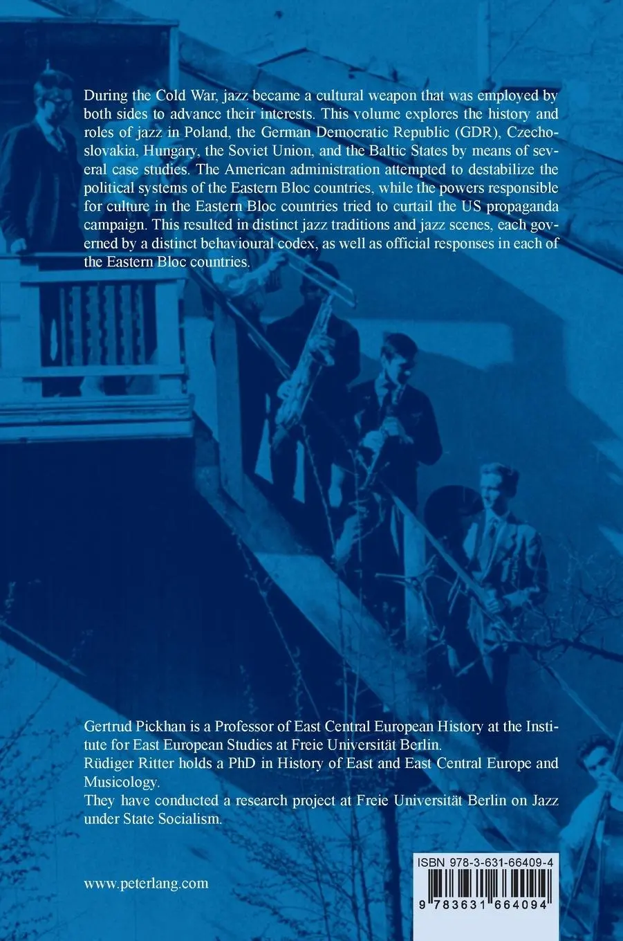 Rückseite: 9783631664094 | Meanings of Jazz in State Socialism | Gertrud Pickhan (u. a.) | Buch