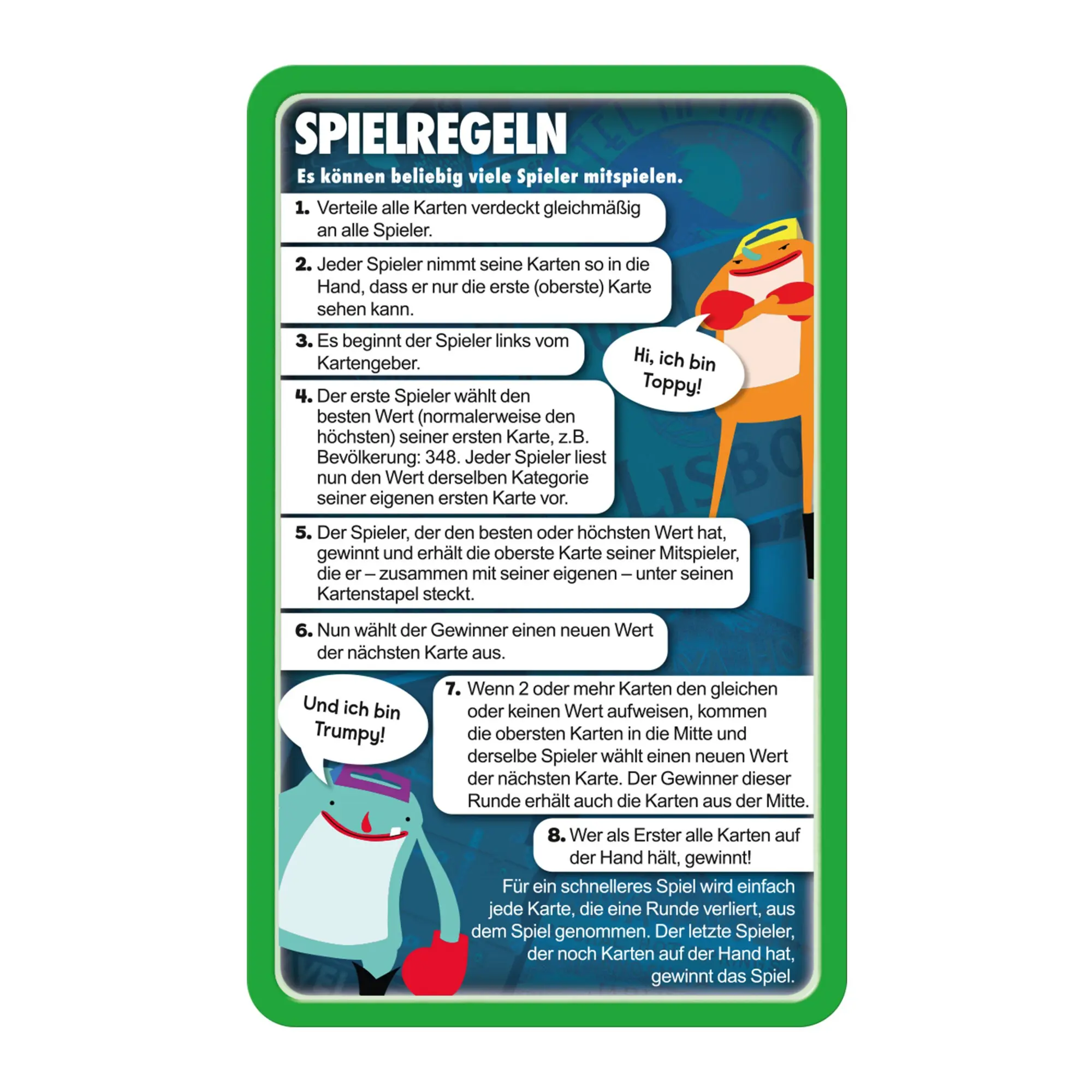 Bild: 5036905064194 | Top Trumps Länder der Welt | Spiel | Deutsch | 2026 | Winning Moves