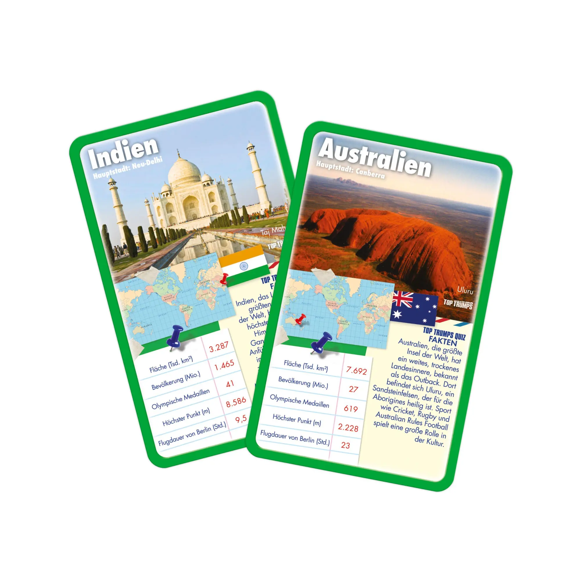 Bild: 5036905064194 | Top Trumps Länder der Welt | Spiel | Deutsch | 2026 | Winning Moves