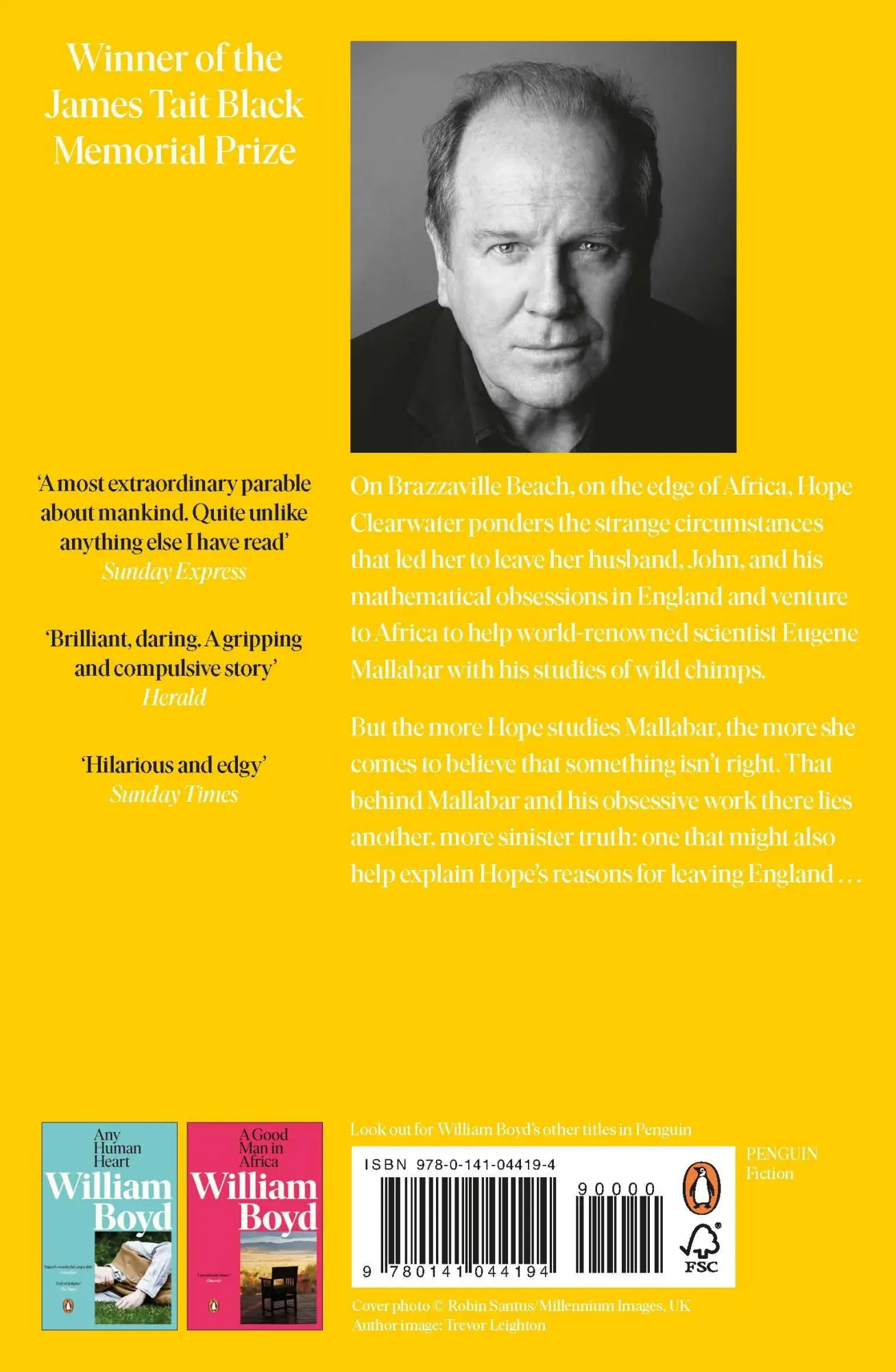 Rückseite: 9780141044194 | Brazzaville Beach | William Boyd | Taschenbuch | 398 S. | Englisch