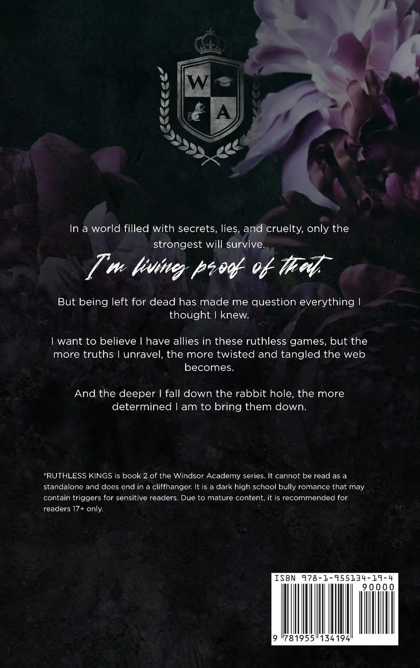 Rückseite: 9781955134194 | Ruthless Kings - Special Edition | A Dark High School Bully Romance