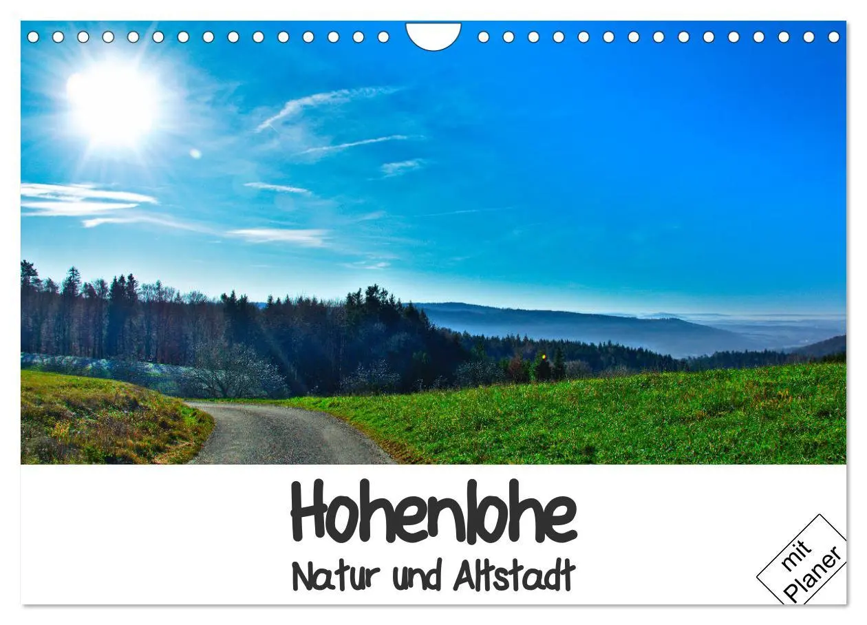 Cover: 9783457724194 | Hohenlohe - Natur und Altstadt (Wandkalender 2026 DIN A4 quer),...