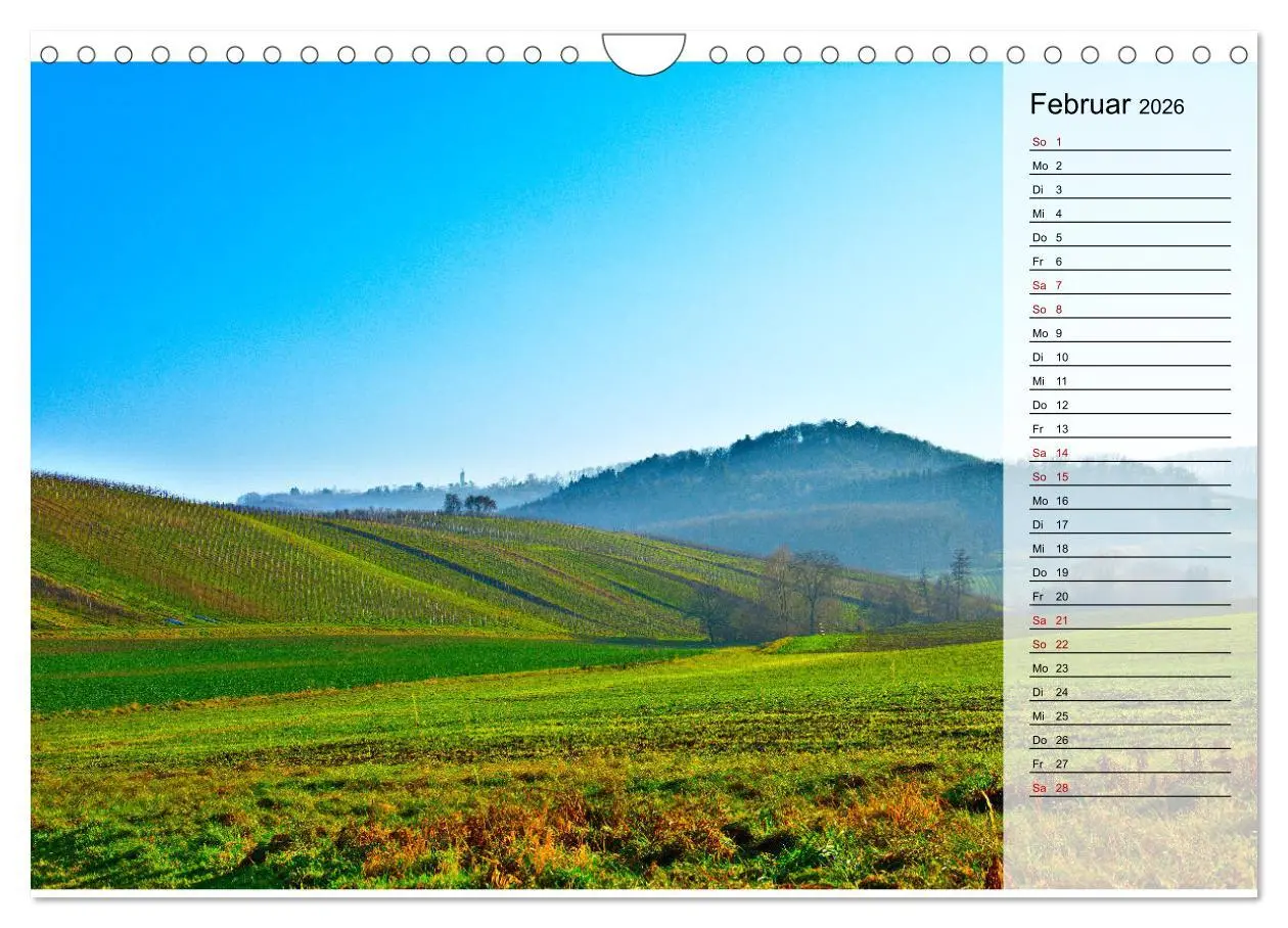 Bild: 9783457724194 | Hohenlohe - Natur und Altstadt (Wandkalender 2026 DIN A4 quer),...