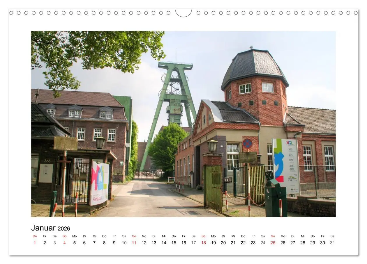 Bild: 9783457964194 | Zeche Lohberg - Im Wandel der Zeit (Wandkalender 2026 DIN A3 quer),...